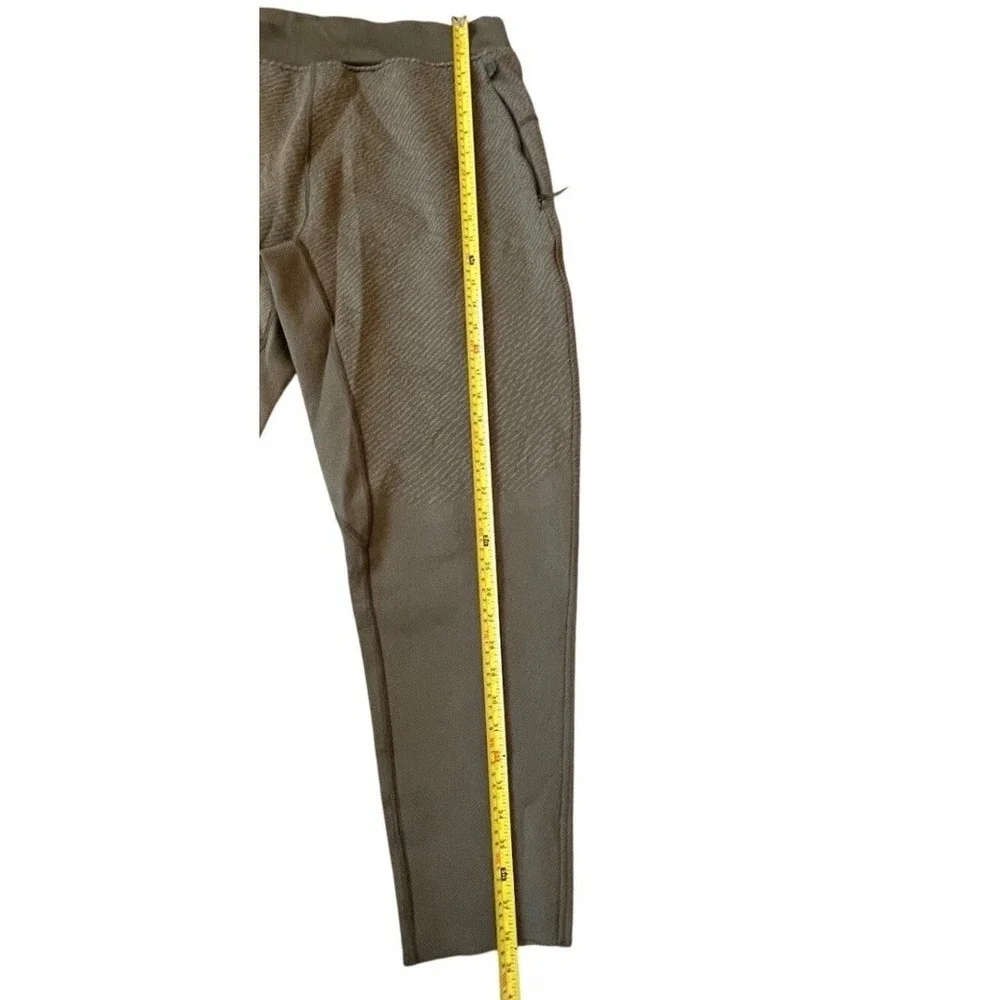 Lululemon Mens Textured Wool Blend Jogger Pants Olive Green XL LM5AN0S